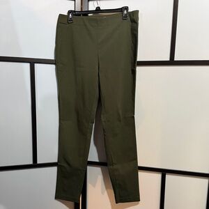 Michael Kors Women's Forest Green Skinny Pants